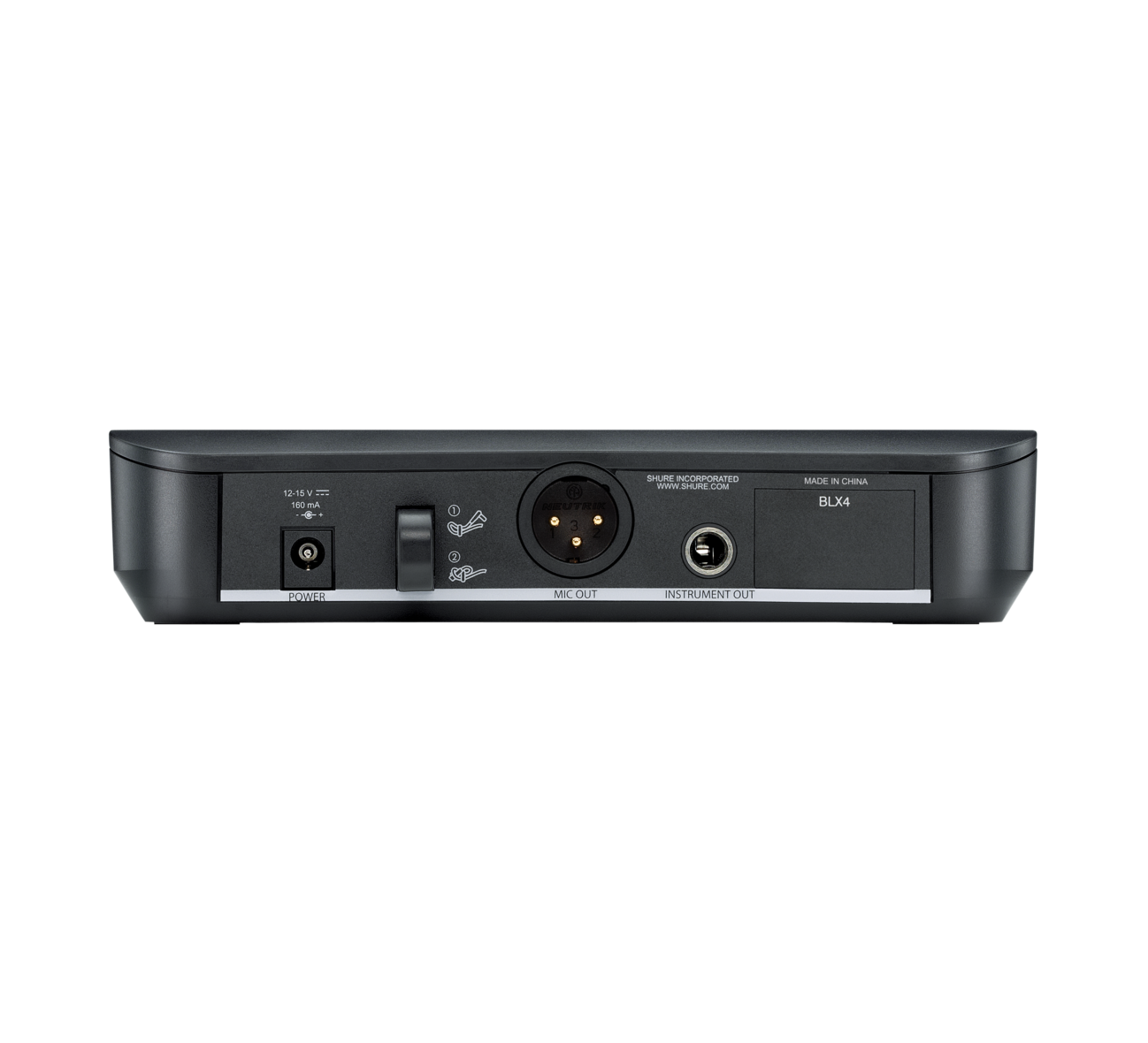 SHURE BLX4 RICEVITORE PER SISTEMI RADIOMICROFONICI PG SM E BETA