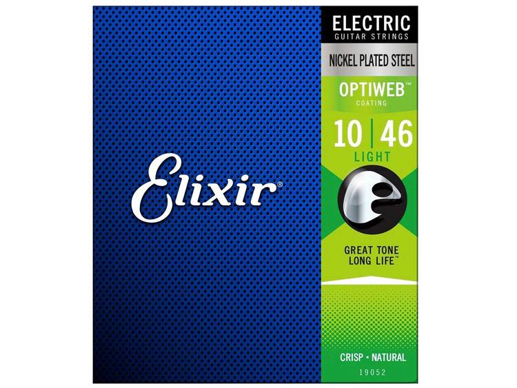 ELIXIR 19052 NANOWEB MEDIUM MUTA DI CORDE PER CHITARRA ELETTRICA NIKEL WOUND - 010-046
