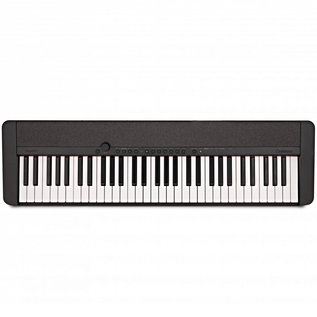 CASIO CT-S1 BK BLACK TASTIERA PORTATILE 61 TASTI DINAMICI COLORE NERO