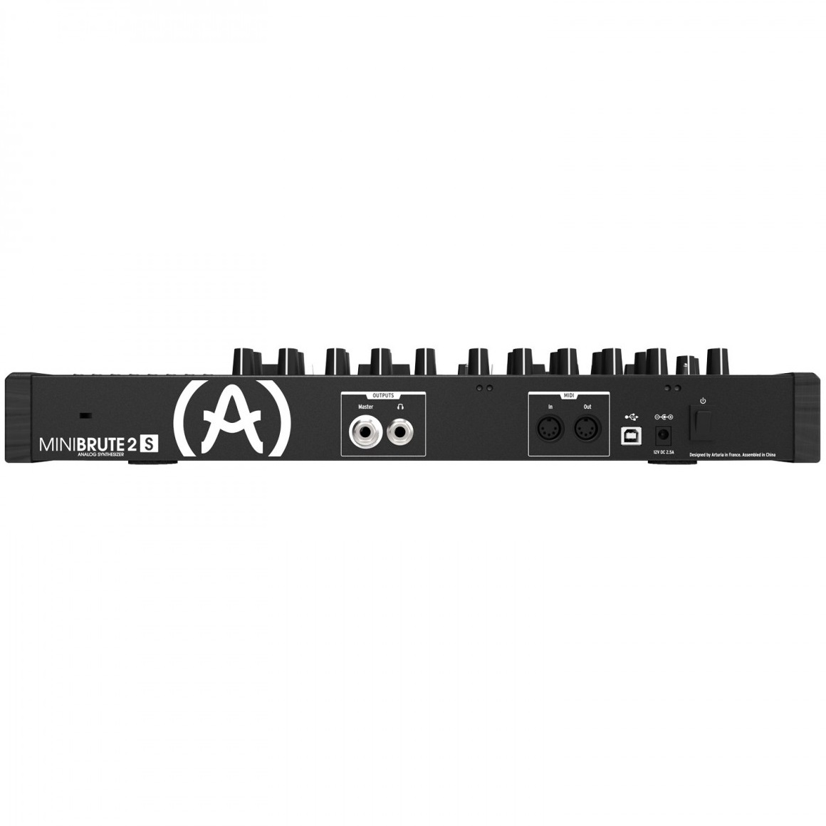 ARTURIA MINIBRUTE 2S NOIR SINTETIZZATORE ANALOGICO MONOFONICO CON SEQUENCER AVANZATO BLACK EDITION