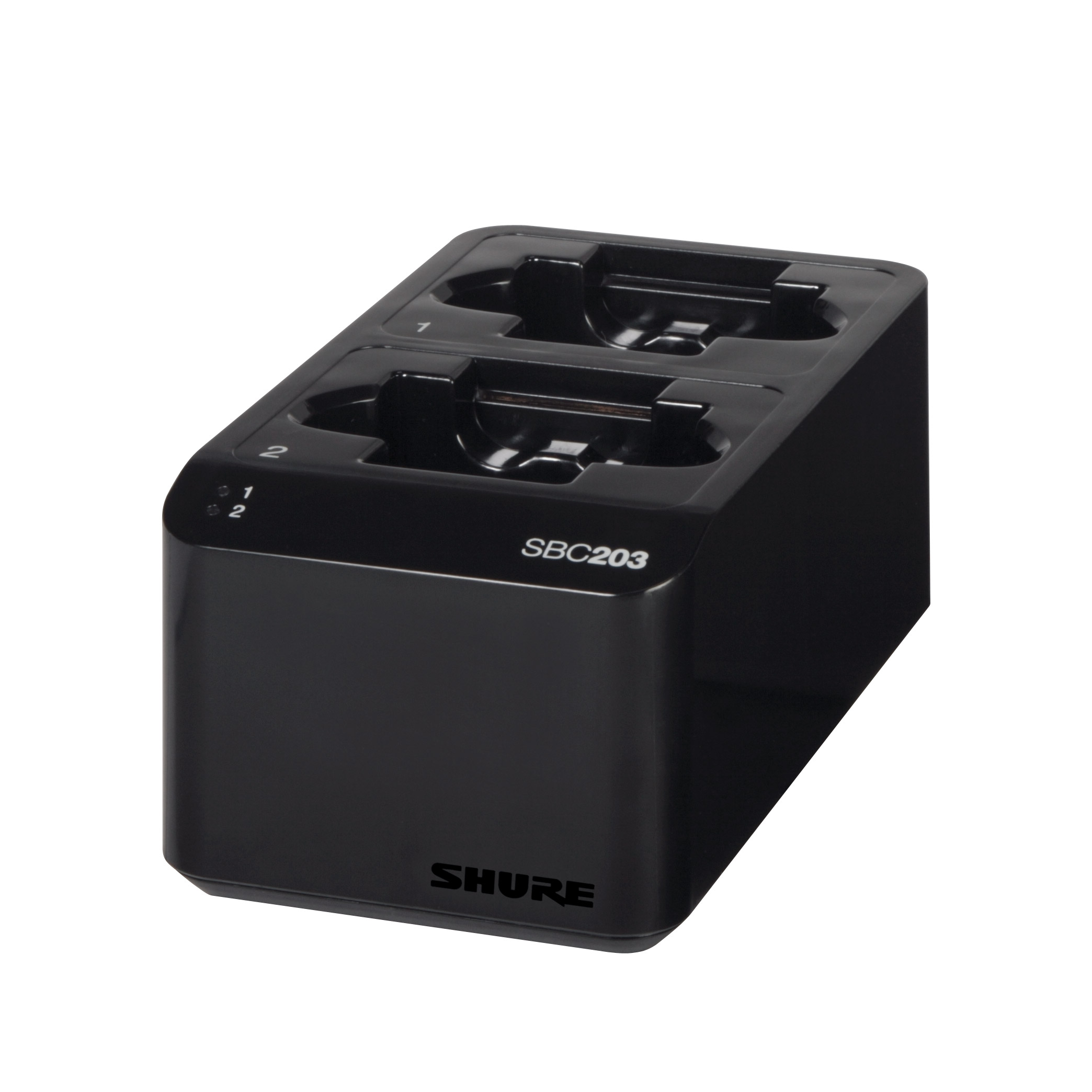 SHURE SBC203E CARICABATTERIE PER 2 BATTERIE SB903