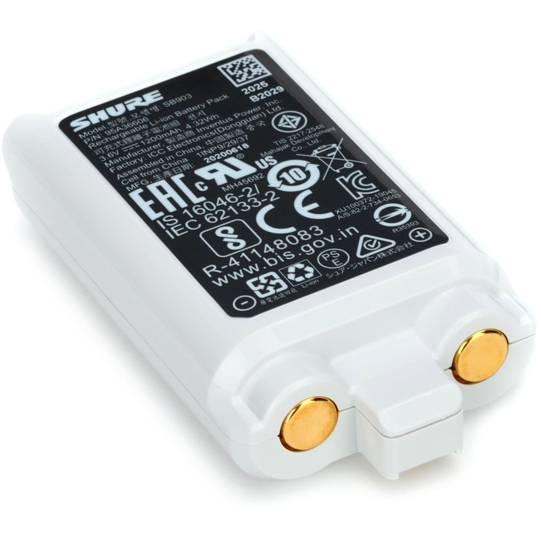 SHURE SB903 BATTERIA AL LITIO PER SLXD