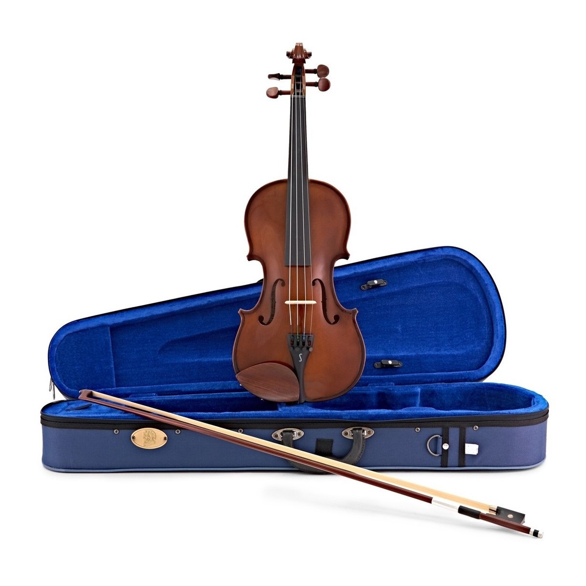 STENTOR VIOLINO STUDENT 1 3-4 TOP TAVOLA ARMONICA ABETE MASSELLO FONDO-FASCE ACERO MASSELLO + CUSTODIA + ARCHETTO