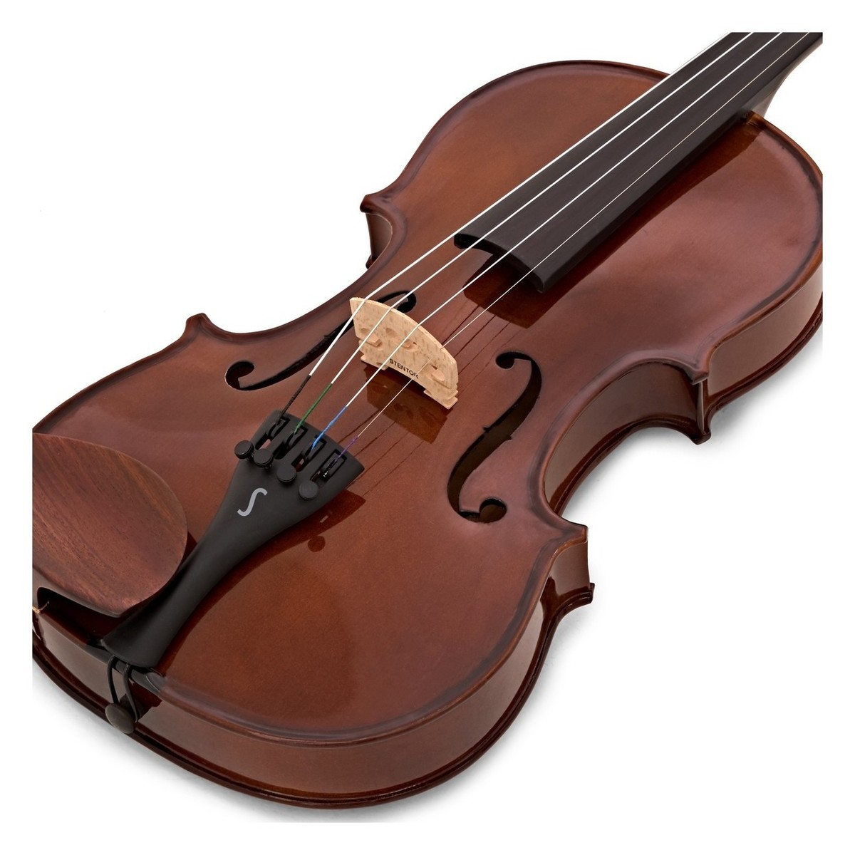 STENTOR VIOLINO STUDENT 1 3-4 TOP TAVOLA ARMONICA ABETE MASSELLO FONDO-FASCE ACERO MASSELLO + CUSTODIA + ARCHETTO