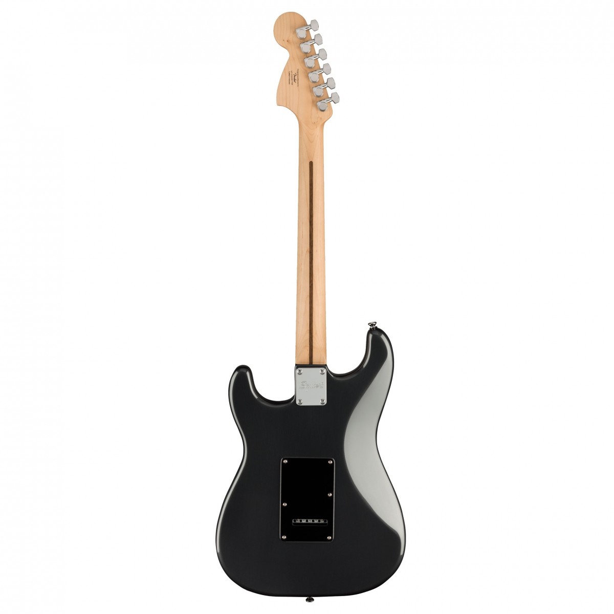 FENDER SQUIER AFFINITY STRATOCASTER HSS LRL CHARCOAL FROST METALLIC PACK CON CHITARRA ELETTRICA AMPLIFICATORE BORSA ED ACCESSORI