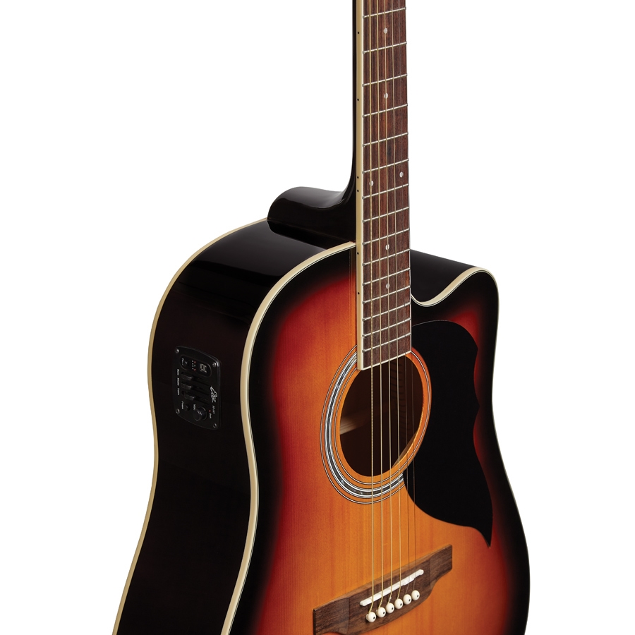 EKO RANGER CW EQ BROWN SUNBURST CHITARRA ACUSTICA ELETTRIFICATA CUTAWAY BROWN SUNBURST