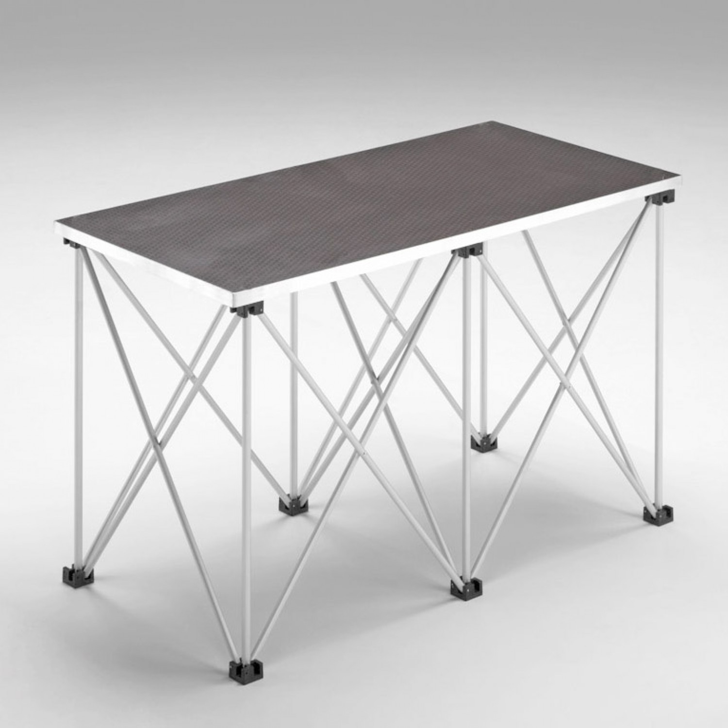 EXTREME TAVOLO MODULARE RICHIUDIBILE 50 X 100 CM CON RAGNO ALTEZZA 100 CM