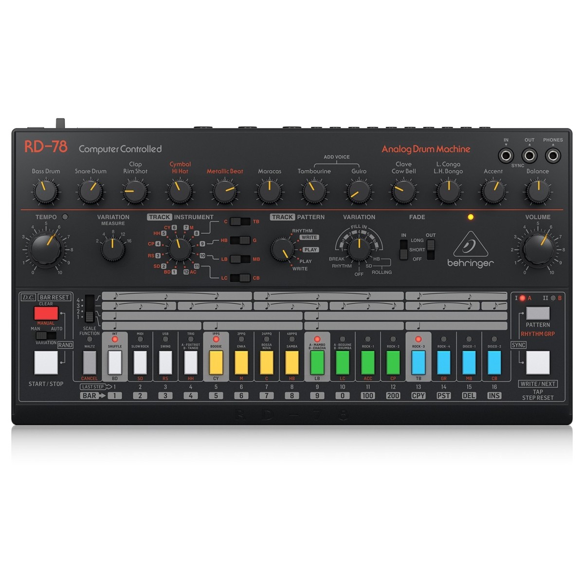 BEHRINGER RD-78 ANALOG DRUM MACHINE