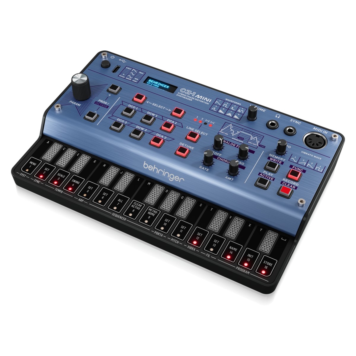 BEHRINGER CZ-1 MINI PHASE DISTORTION SINTETIZZATORE POLIFONICO