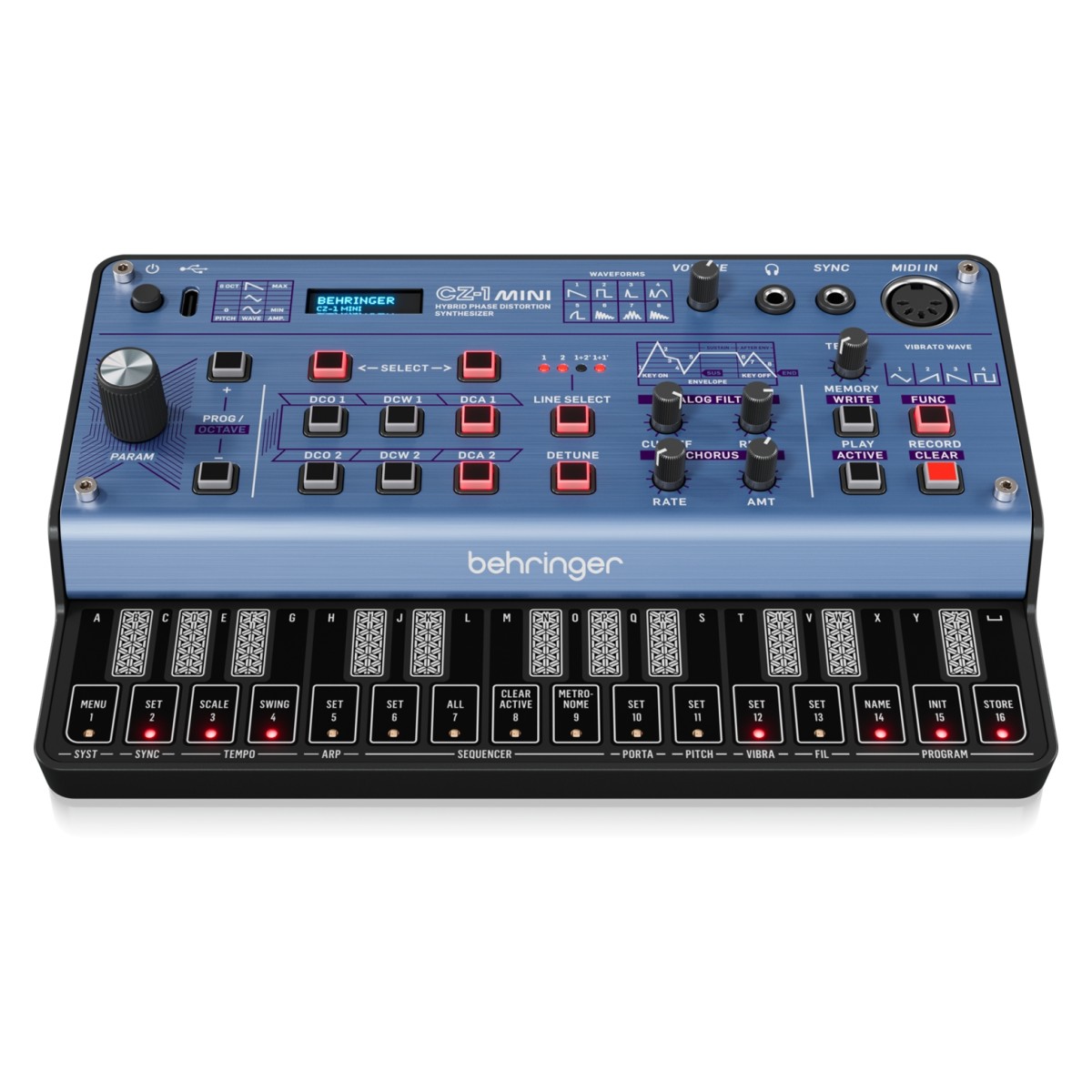 BEHRINGER CZ-1 MINI PHASE DISTORTION SINTETIZZATORE POLIFONICO
