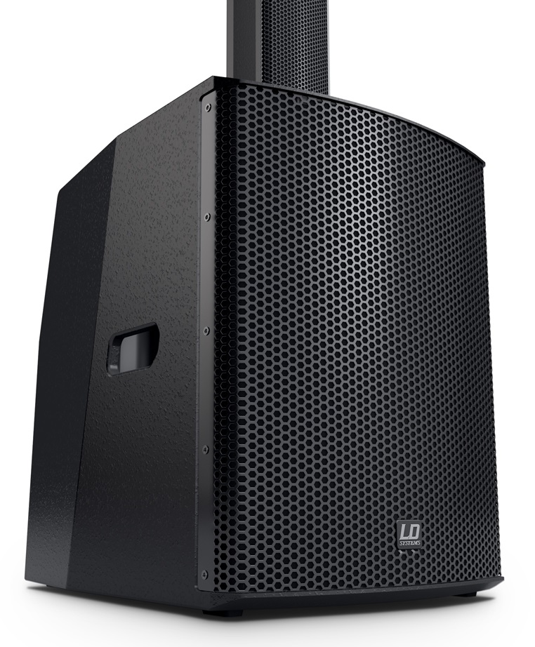 LD SYSTEM S MAUI28-G2 SISTEMA PA PORTATILE A COLONNA BLUETOOTH MIXER 2000 WATT NERO