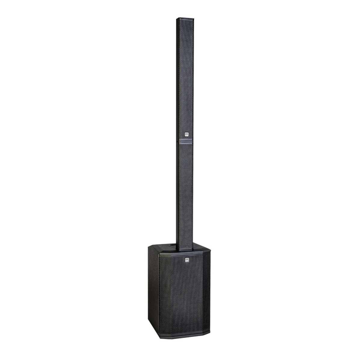 HK AUDIO POLAR 12 MKII IMPIANTO AUDIO ATTIVO A COLONNA 2000WATT SUBWOOFER 12" SATELLITI 6X3"