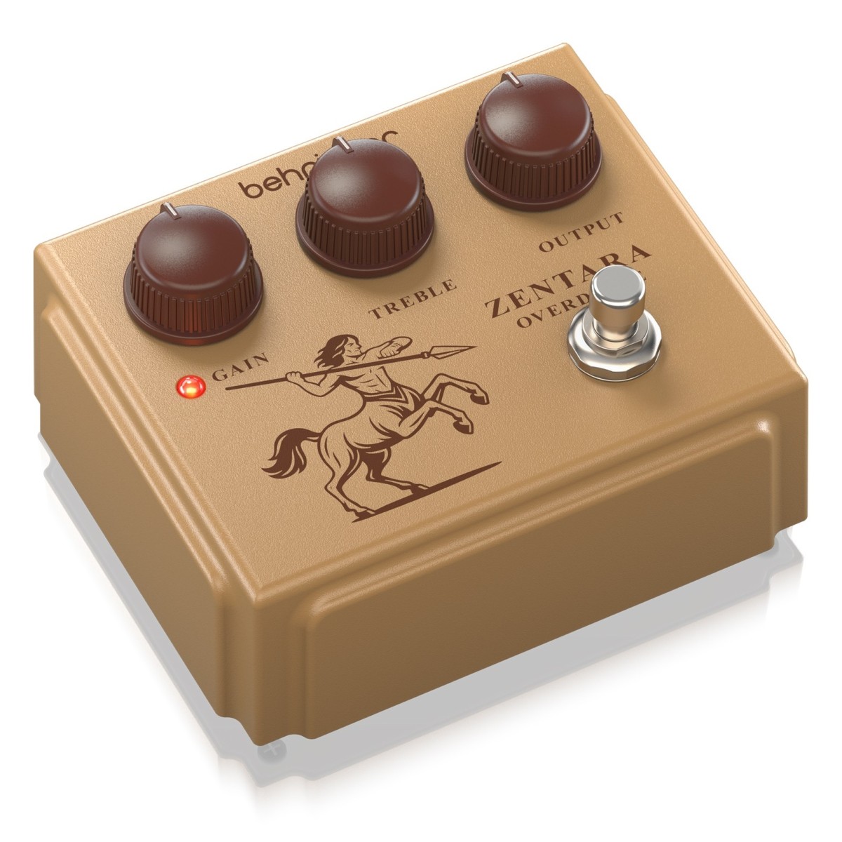 BEHRINGER ZENTARA OVERDRIVE BOOST EFFETTO A PEDALE PER CHITARRA