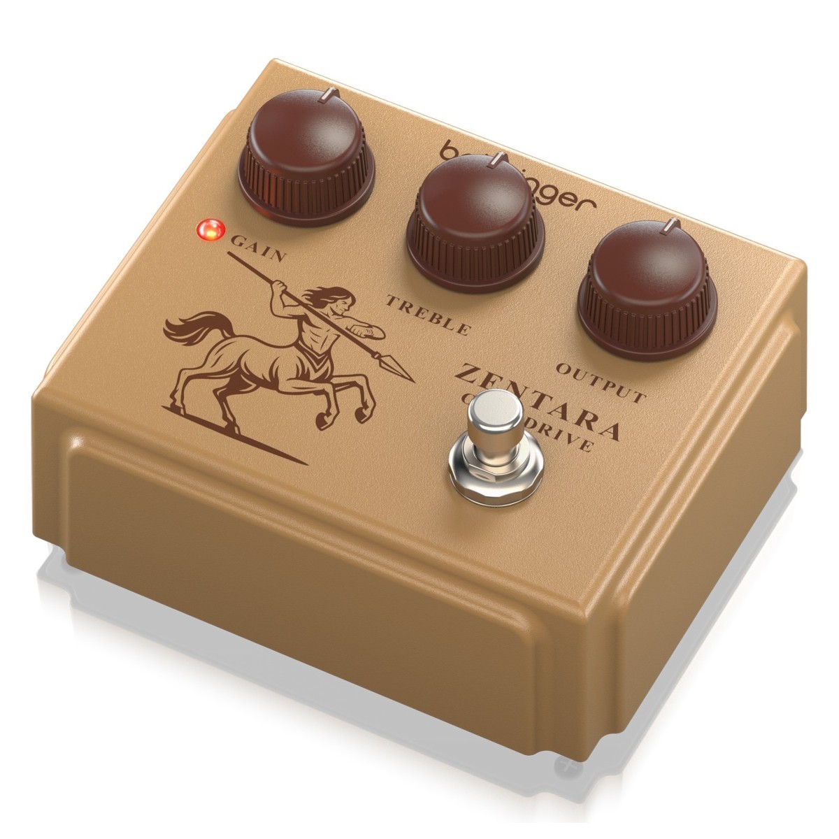 BEHRINGER ZENTARA OVERDRIVE BOOST EFFETTO A PEDALE PER CHITARRA