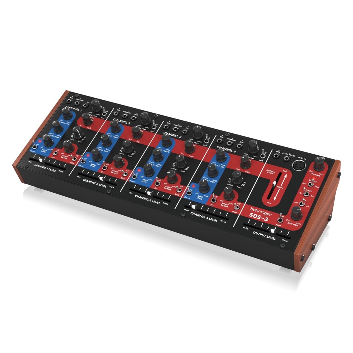 BEHRINGER BDS-3 SINTETIZZATORE ANALOGICO ANNI 70 PER BATTERIA 4 CANALI CON CANALE EFFETTI