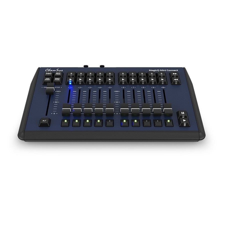 CHAMSYS MAGICQ MINI CONNECT CONSOLE MIXER LUCI CONTROLLER USB INTERFACCIA E SOFTWARE