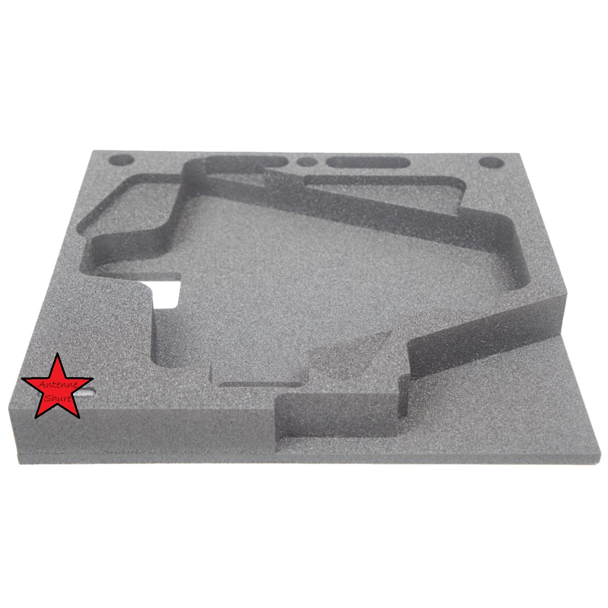 EXTREME INSERTO PER CASSETTO RACK PER 2 ANTENNE SHURE UA874 O UA870 E ACCESSORI
