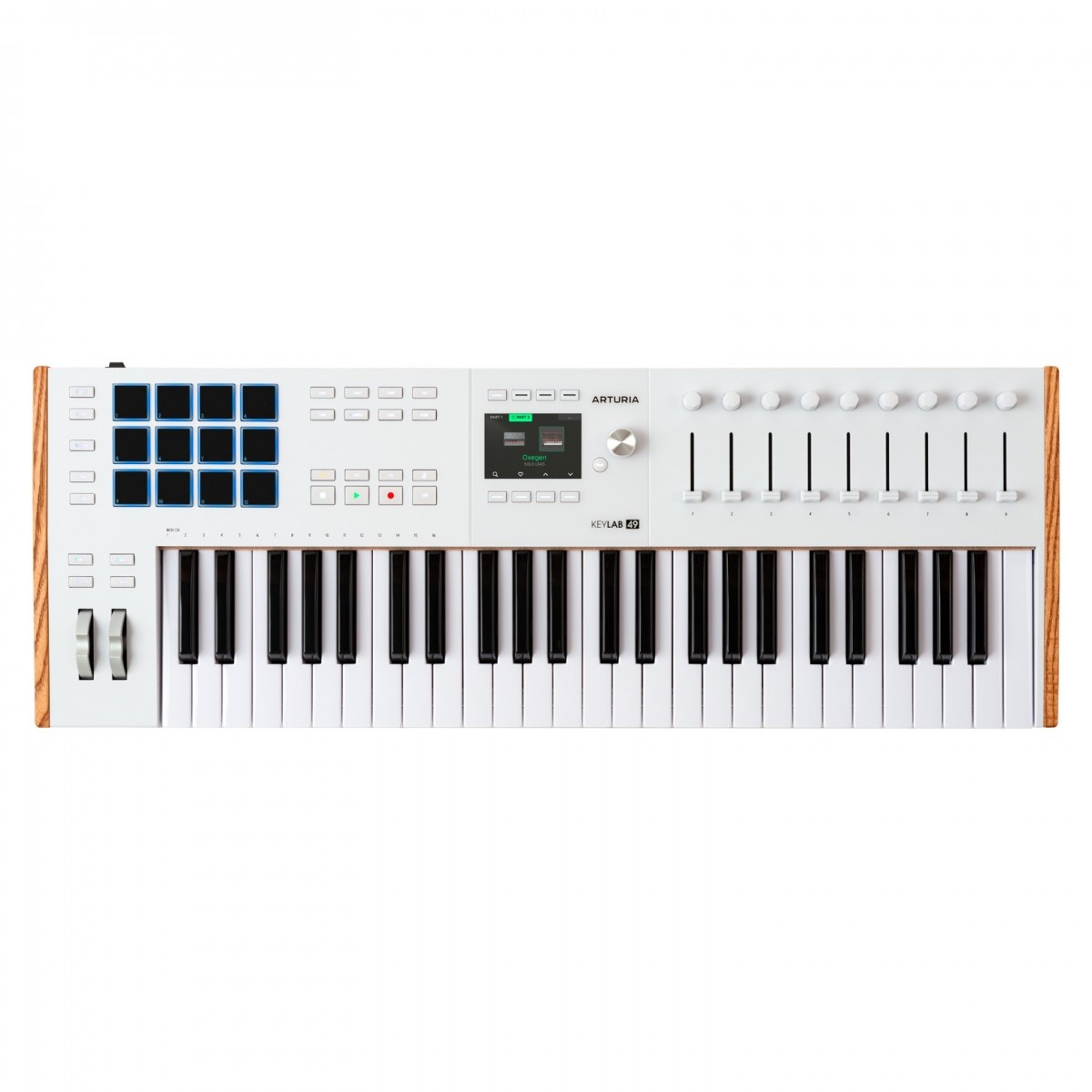 ARTURIA KEYLAB49 MKIII WHITE TASTIERA BIANCA CONTROLLER MIDI USB 49 TASTI BIANCO