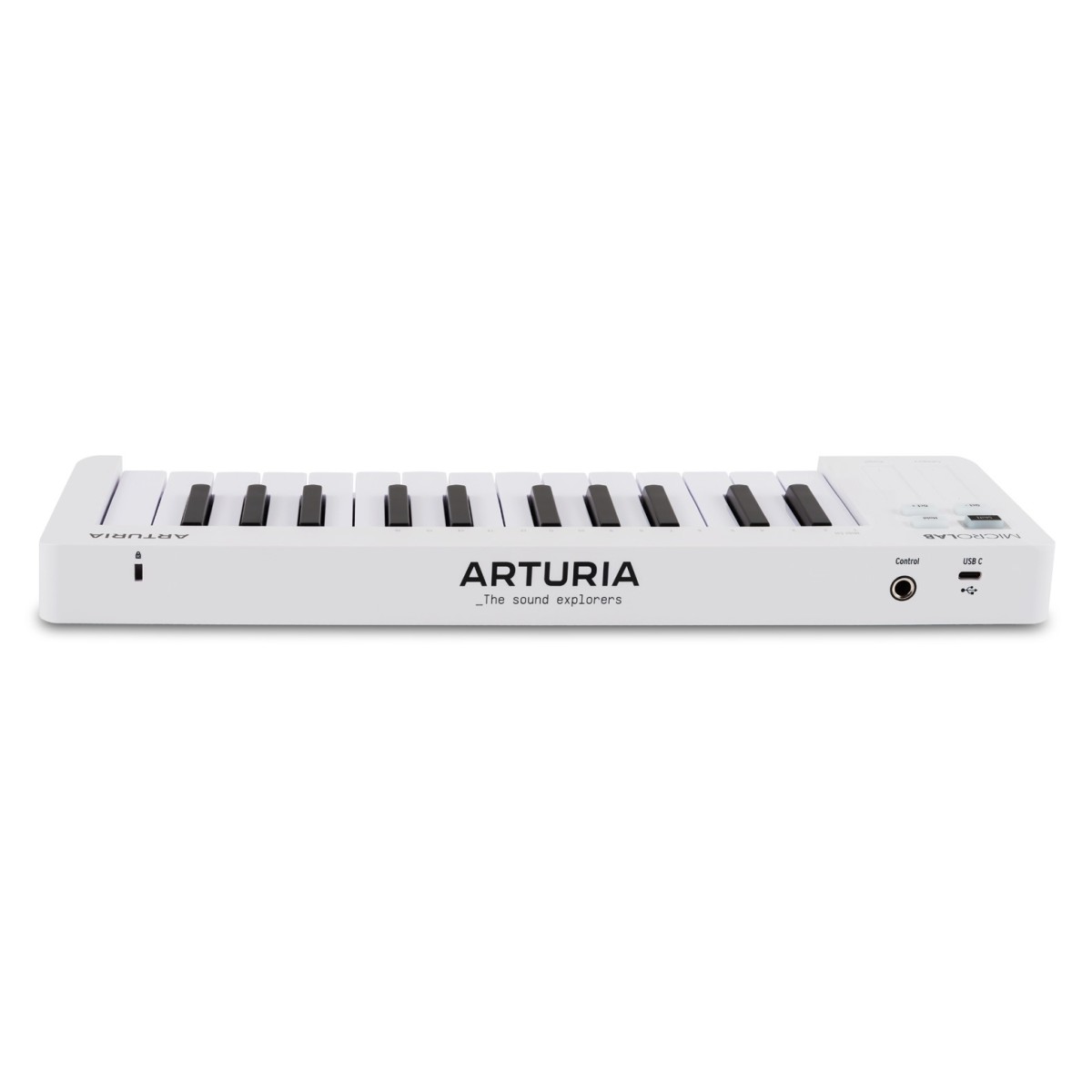 ARTURIA MICROLAB WHITE MK3 CONTROLLER TASTIERA 25 TASTI MINI MIDI - USB COLORE BIANCO