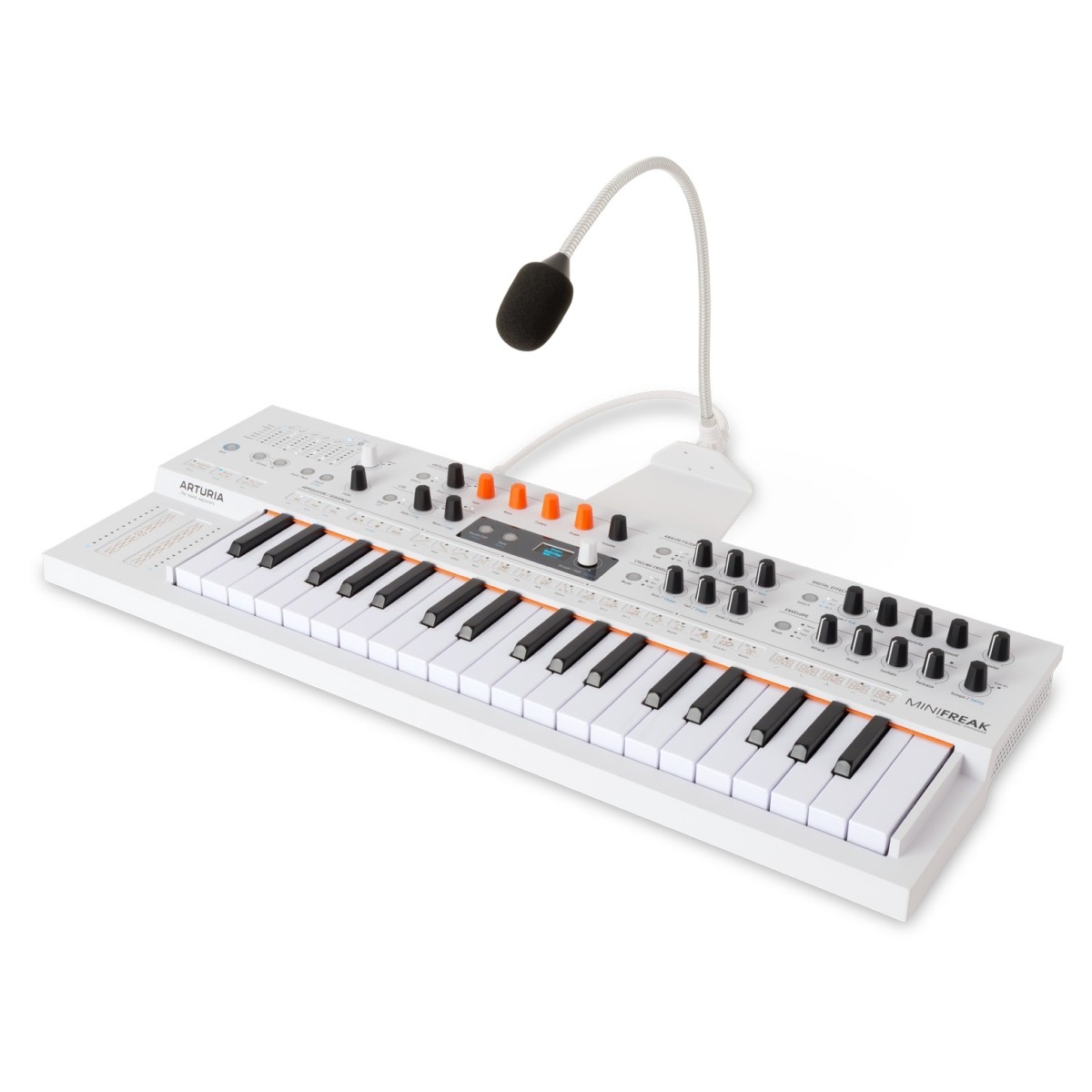 ARTURIA MINI FREAK VOCODER SINTETIZZATORE IBRIDO ANALOGICO-DIGITALE A 6 VOCI 37 TASTI CON MICROFONO