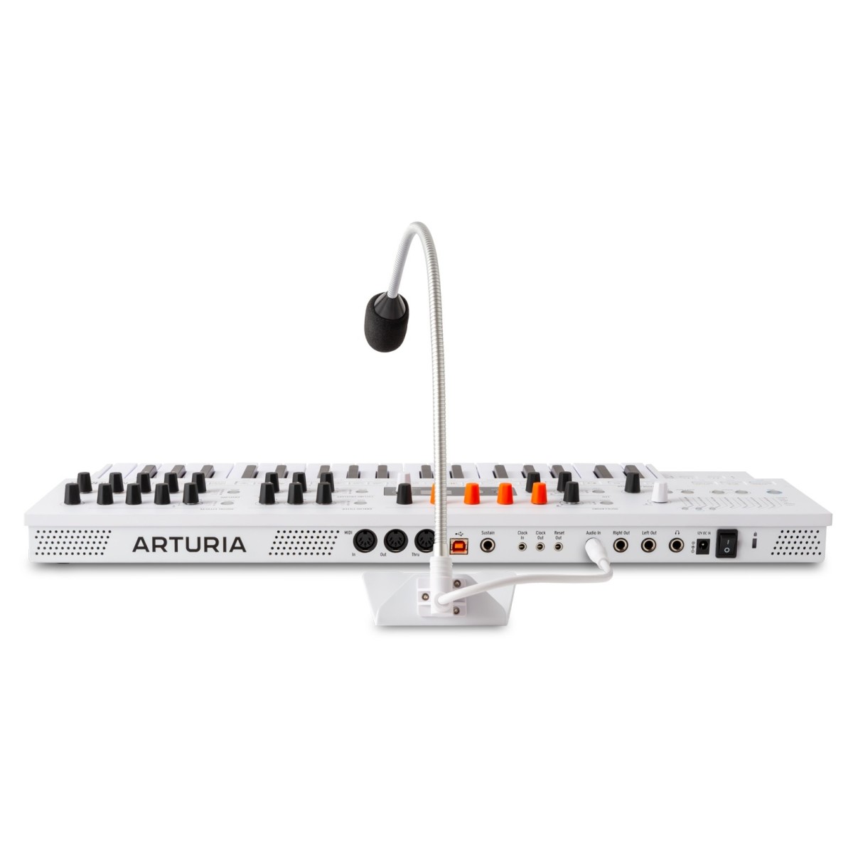 ARTURIA MINI FREAK VOCODER SINTETIZZATORE IBRIDO ANALOGICO-DIGITALE A 6 VOCI 37 TASTI CON MICROFONO
