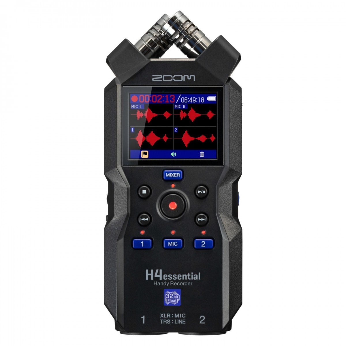 ZOOM H4 E ESSENTIAL REGISTRATORE DIGITALE 4 TRACCE 32 BIT