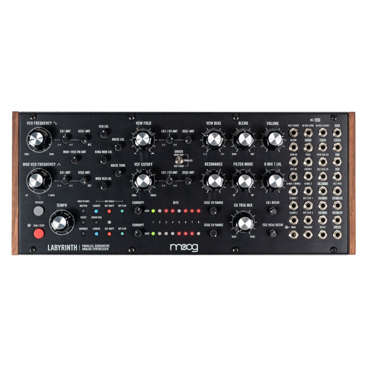 MOOG MUSIC IND MOOG LABYRINTH SINTETIZZATORE ANALOGICO SYNTH DOPPIO SEQUENCER GENERATIVO