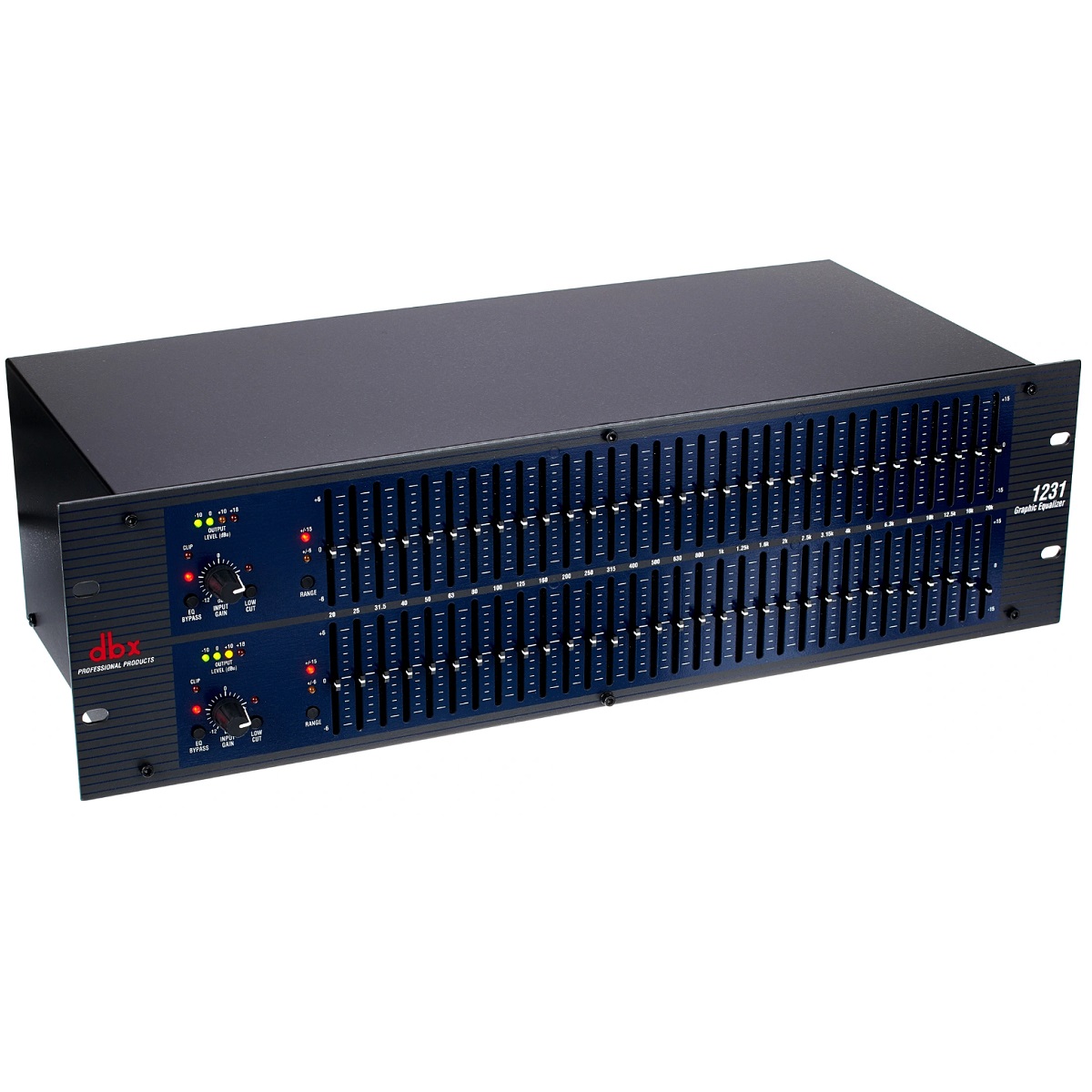DBX 1231 EQUALIZZATORE GRAFICO 2 CANALI 31 BANDE