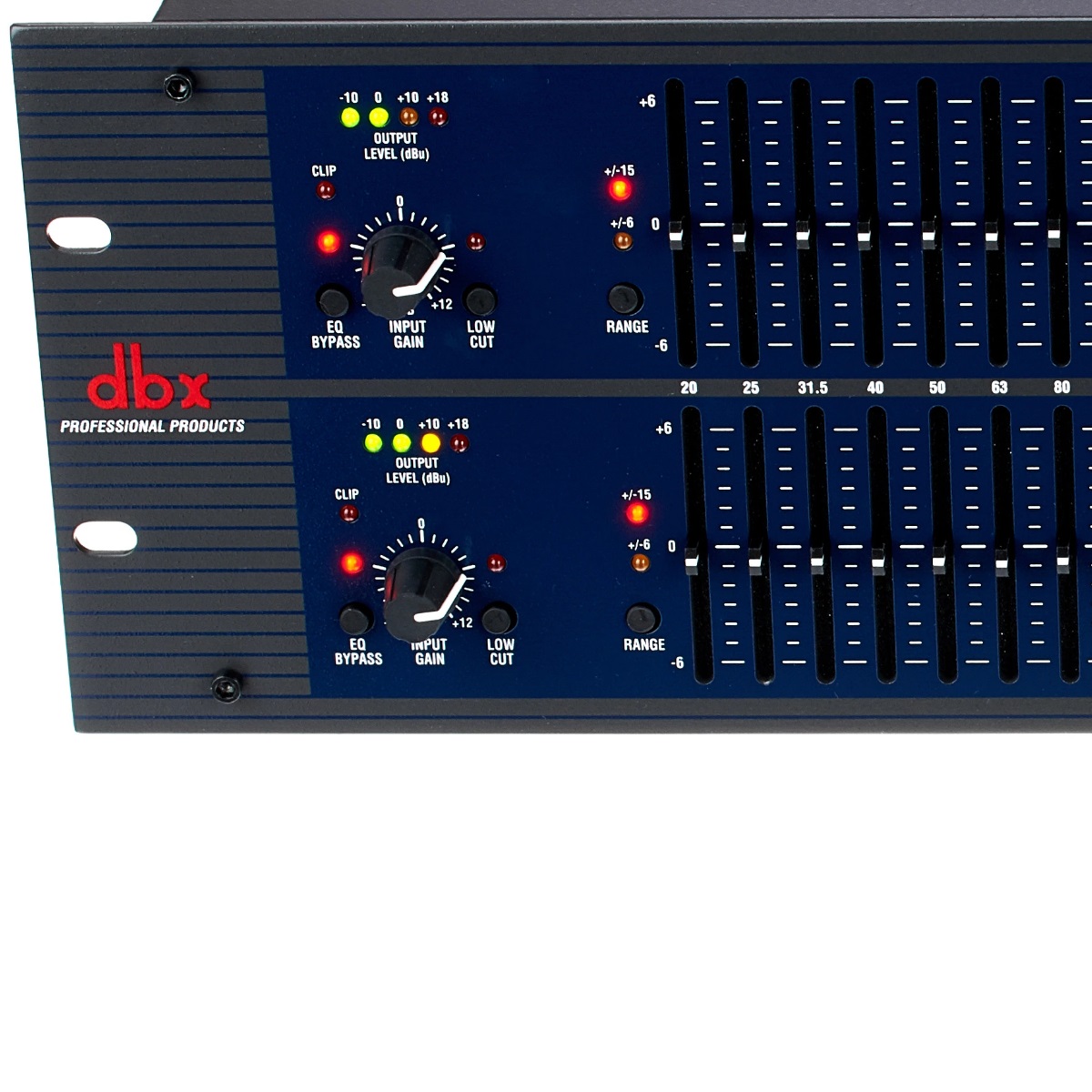 DBX 1231 EQUALIZZATORE GRAFICO 2 CANALI 31 BANDE