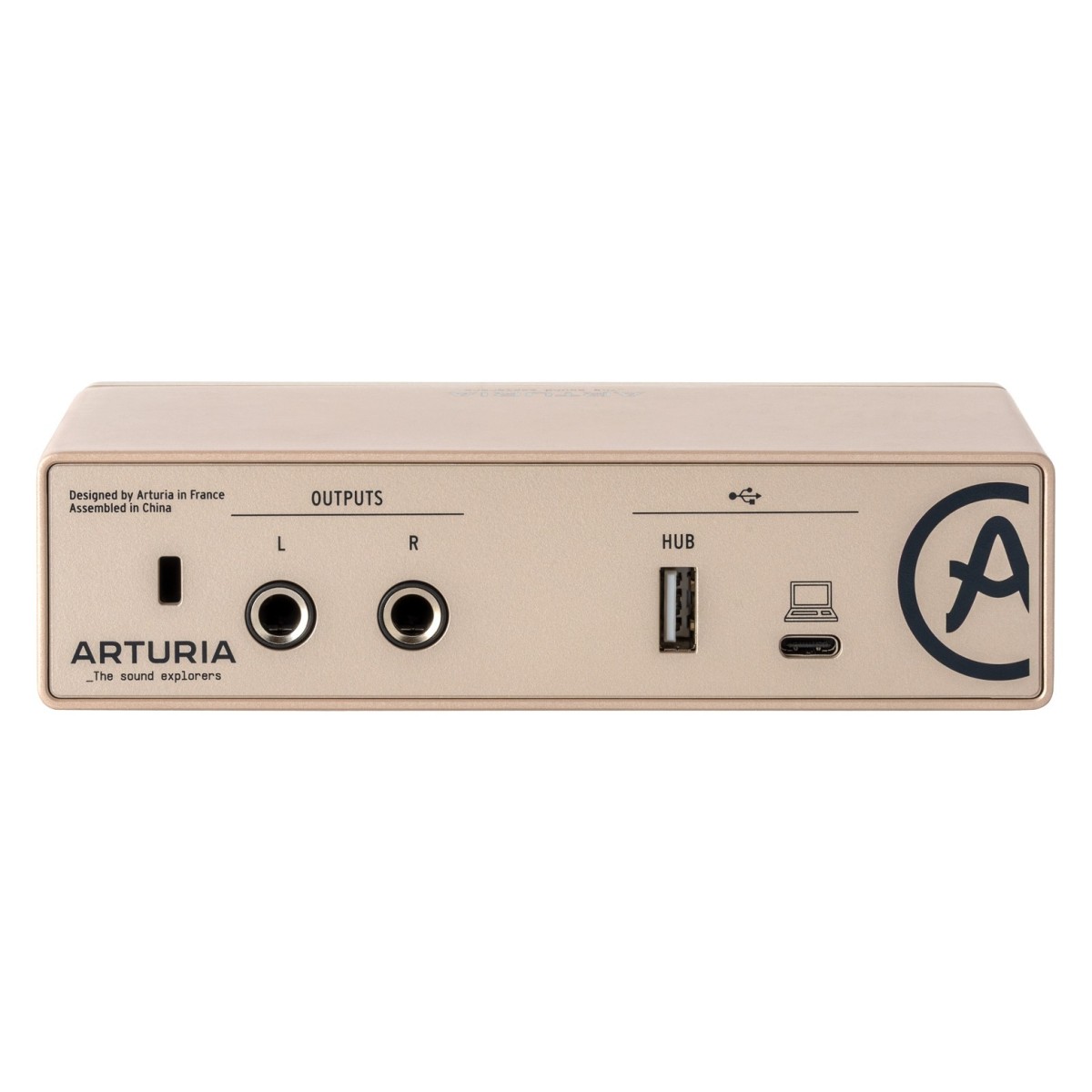 ARTURIA MINIFUSE 1 CHAMPAGNE EDITION INTERFACCIA AUDIO USB EDIZIONE LIMITATA