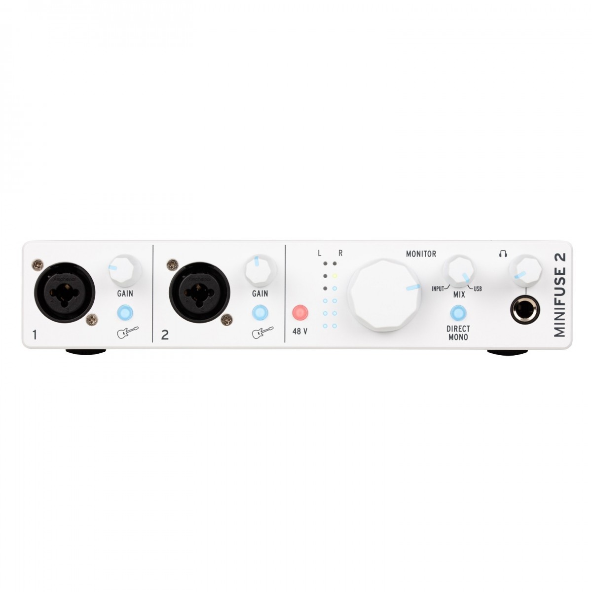 ARTURIA MINIFUSE 2 WHITE INTERFACCIA AUDIO USB-C, 2 IN COMBO - 2 OUT BIANCA