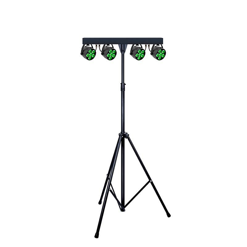 ATOMIC 4DJ PLS2 SISTEMA A 24PCS-4W RGBW 4IN1 LED CON STATIVO