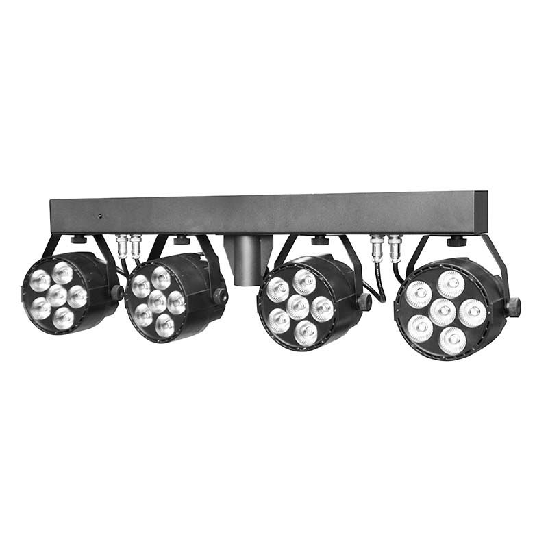 ATOMIC 4DJ PLS2 SISTEMA A 24PCS-4W RGBW 4IN1 LED CON STATIVO