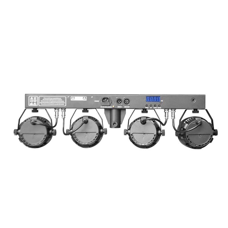 ATOMIC 4DJ PLS2 SISTEMA A 24PCS-4W RGBW 4IN1 LED CON STATIVO