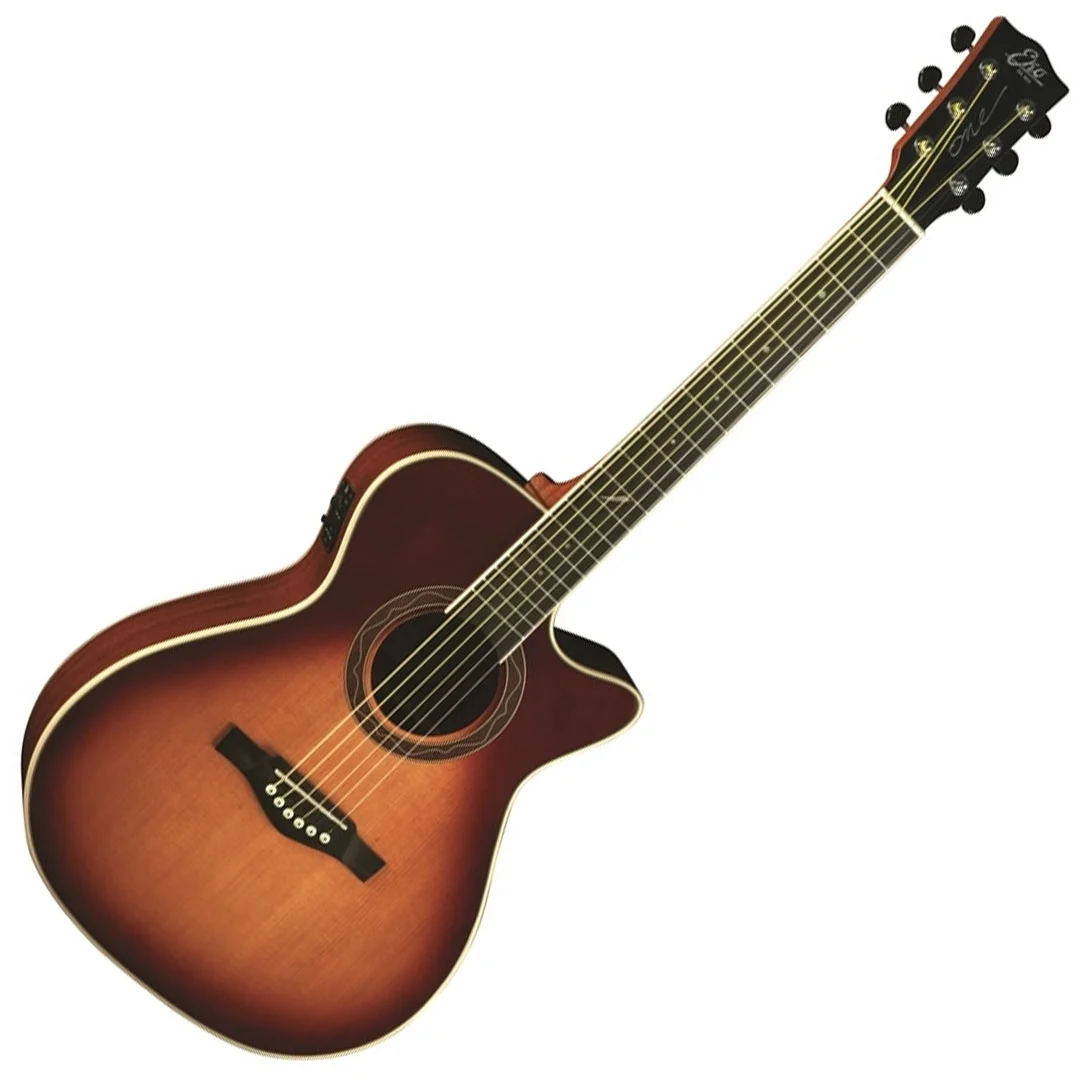 EKO ONE A150CE VB CHITARRA ACUSTICA ELETTRIFICATA CUTAWAY 12 CORDE VINTAGE BURST