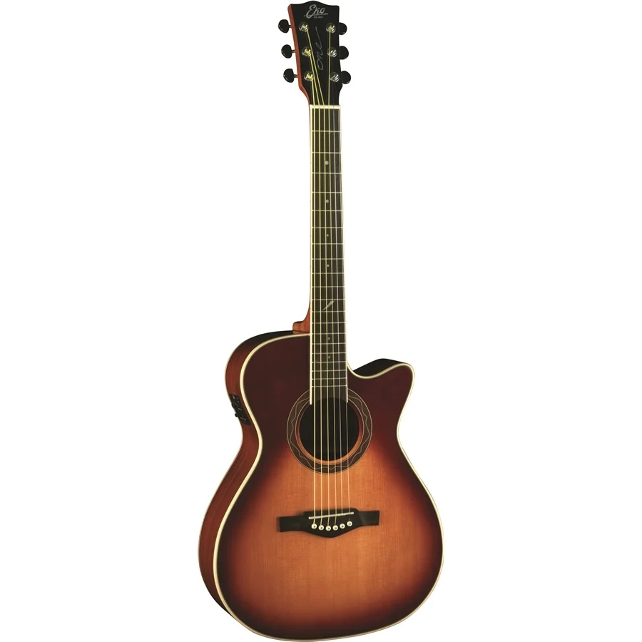 EKO ONE A150CE VB CHITARRA ACUSTICA ELETTRIFICATA CUTAWAY 12 CORDE VINTAGE BURST