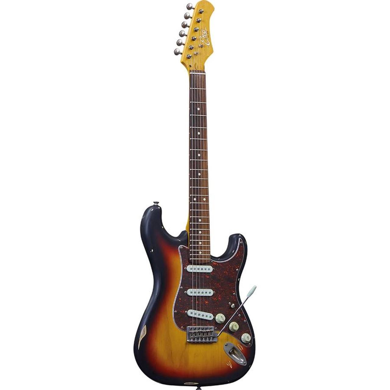 EKO S300 RELIC SUNBURST CHITARRA ELETTRICA VINTAGE COLORE SUNBURST