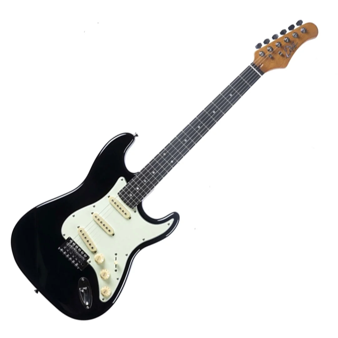 EKO S400 CHITARRA ELETTRICA NERA SERIE ''TRIBUTE 400''