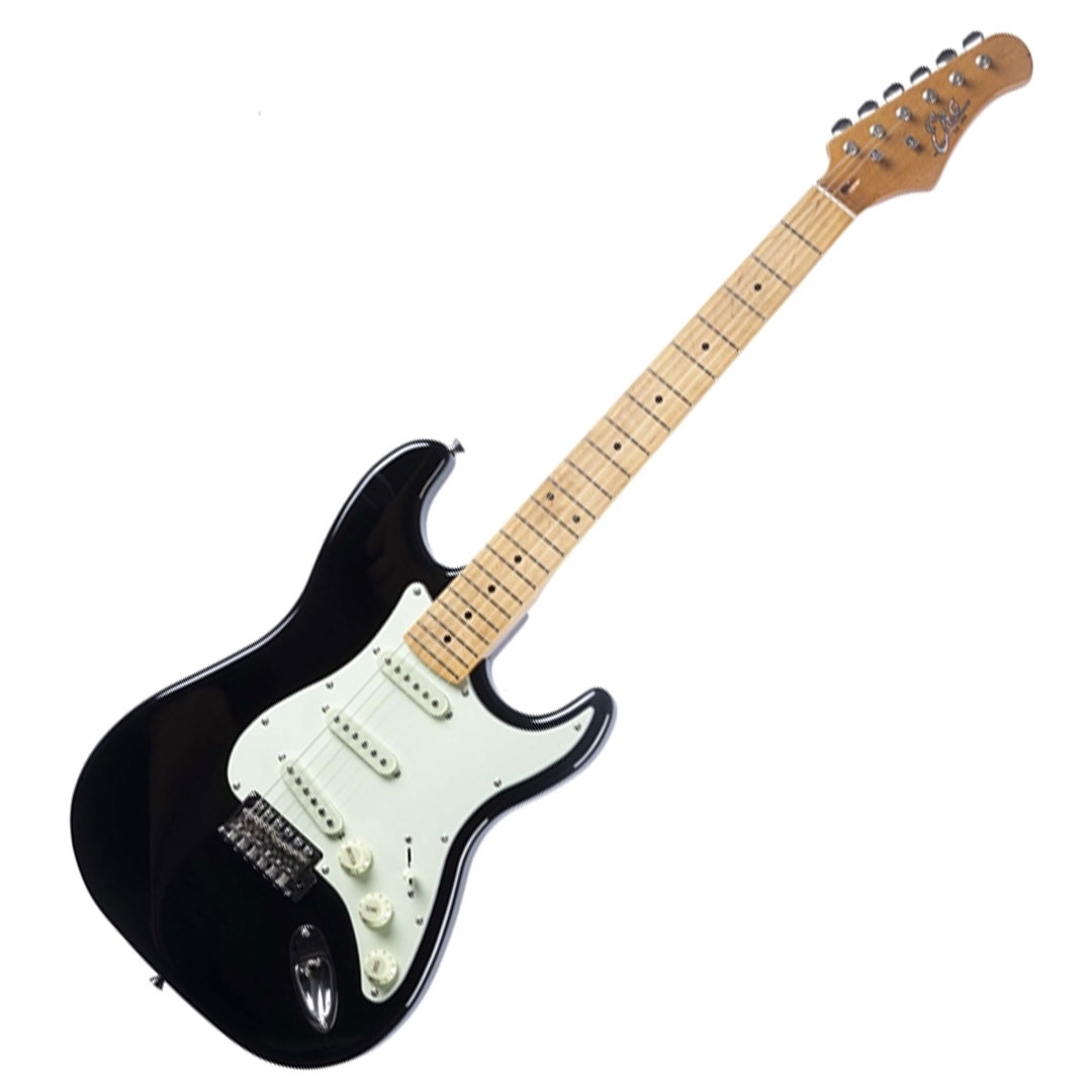 EKO ST 401 BK CHITARRA ELETTRICA 22 TASTI IN ACERO COLORE BLACK