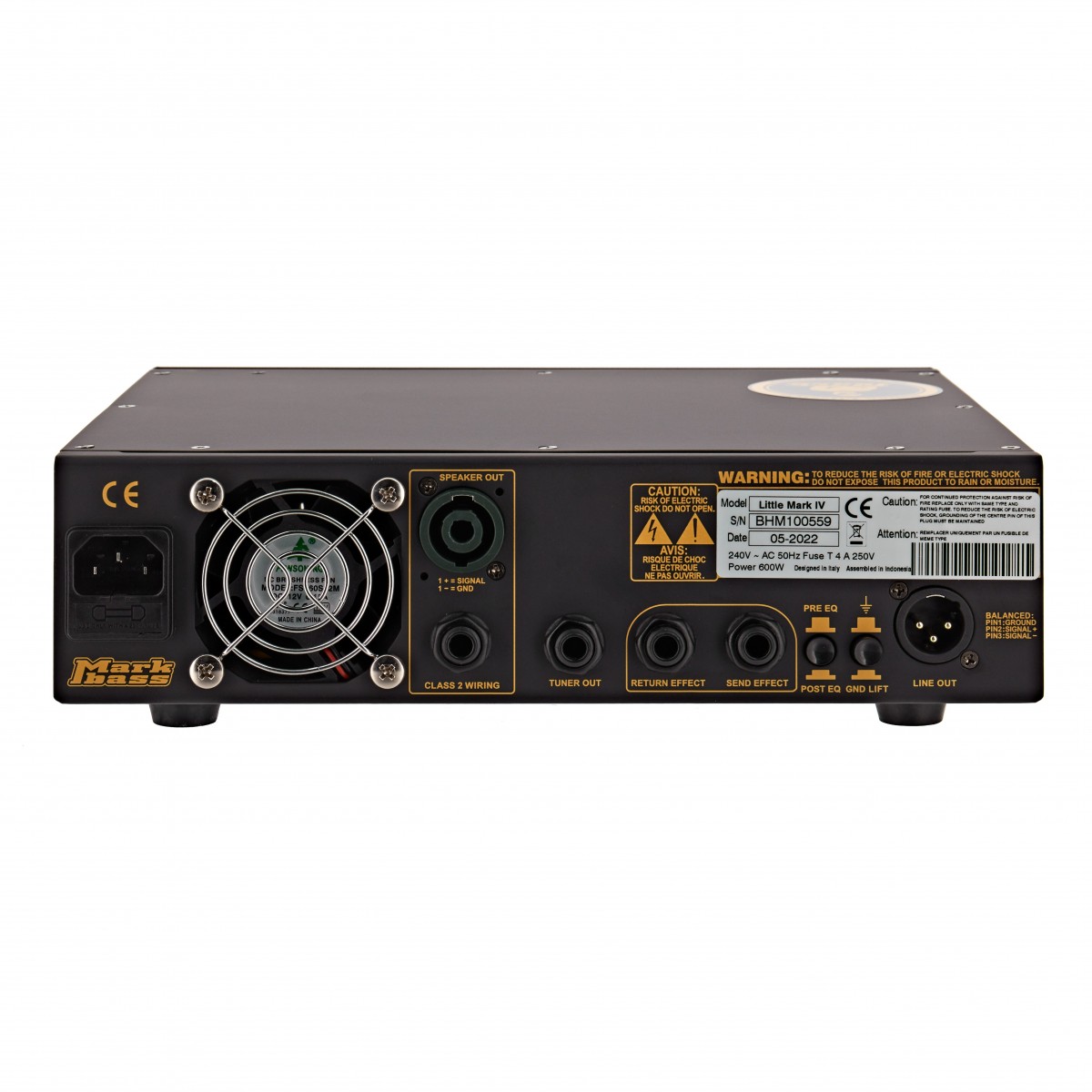 MARK BASS MARKBASS LITTLE MARK IV TESTATA PER BASSO 500 WATT