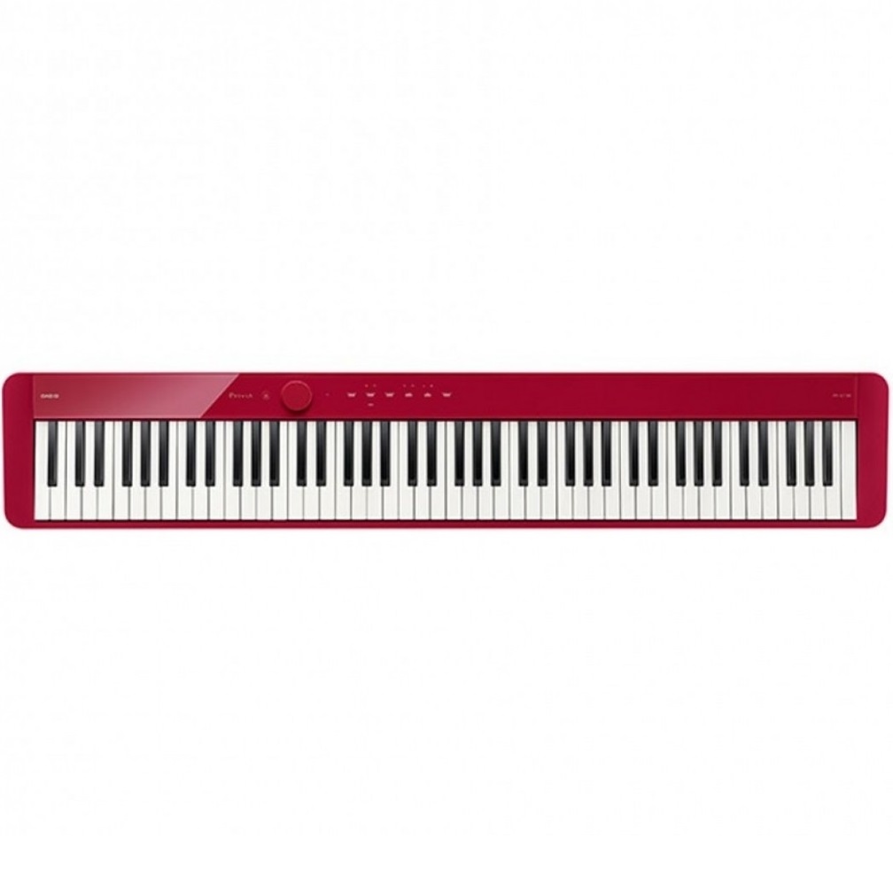 CASIO PX S1100 RD PIANOFORTE STAGE PIANO DIGITALE 88 TASTI PESATI 18 SUONI POLIFONIA 192 VOCI MIDI - USB EX-DEMO SCATOLA ROVINAT