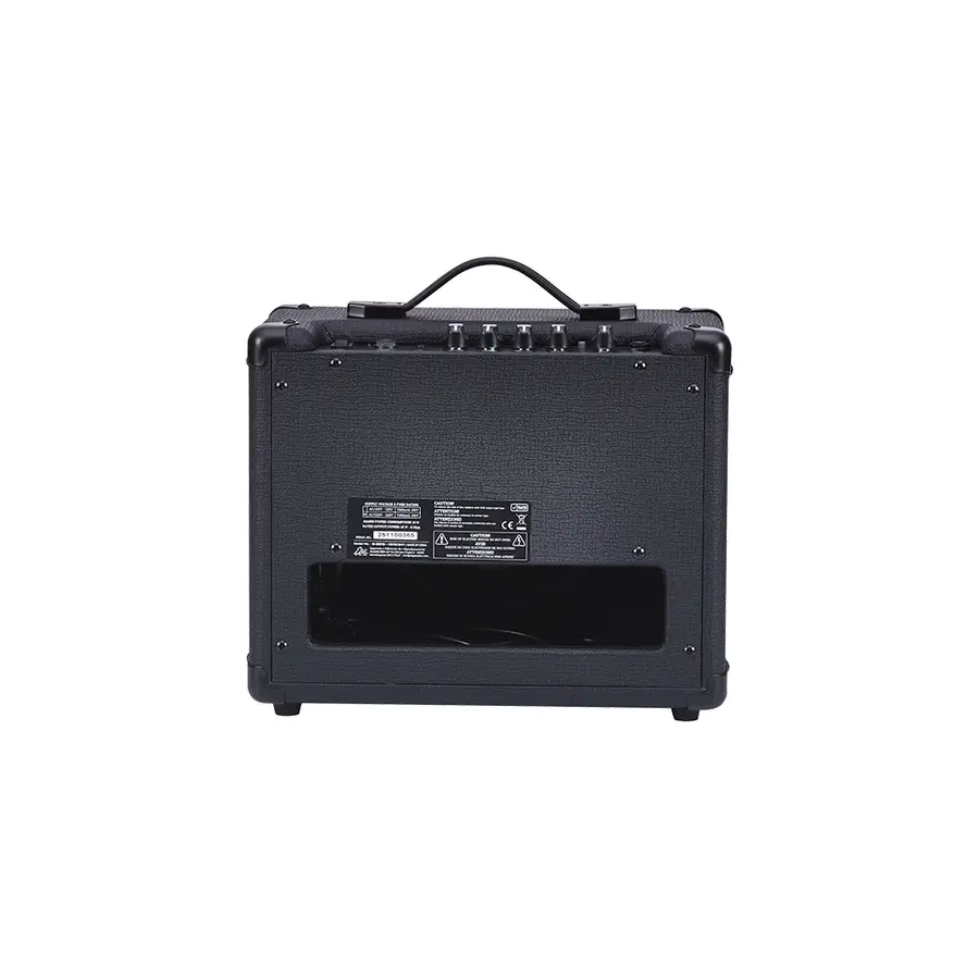 EKO G-BS15 AMPLIFICATORE COMBO PER CHITARRA STEALTH BLACK ELETTRICA 15 WATT COLORE NERO