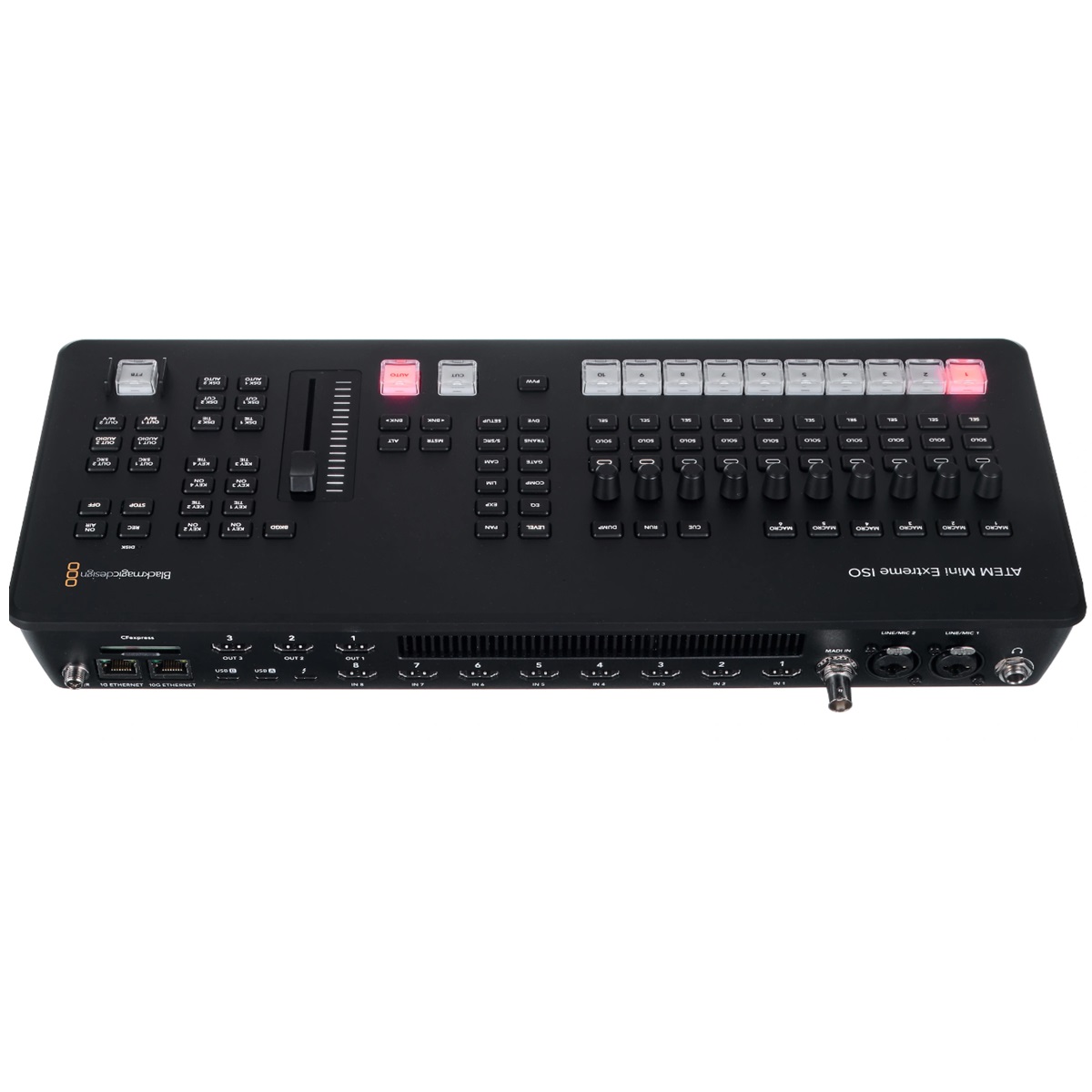 BLACKMAGIC DESIGN ATEM MINI EXTREME ISO G2 SWITCHER PRODUZIONE VIDEO LIVE 8 INGRESSI HDMI STREAMING