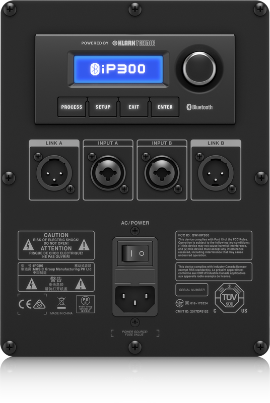 TURBOSOUND IP300 DIFFUSORE A COLONNA PA 600 WATT 2x 6,5" + 4 DRIVER 2" AL NEODIMIO EX-DEMO