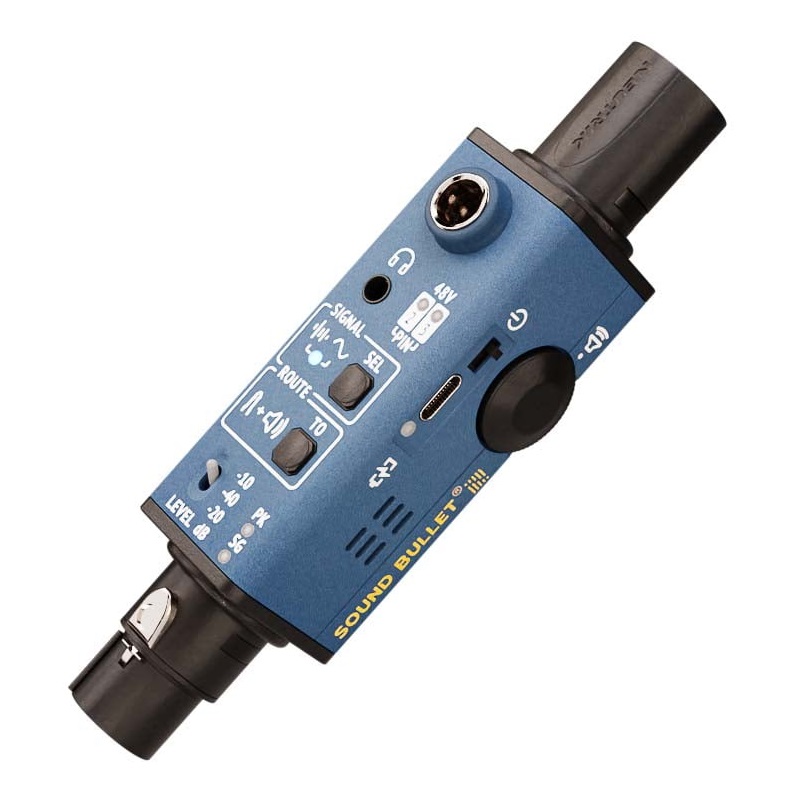 SONNECT SOUND BULLET TESTER AUDIO RICARICABILE TASCABILE