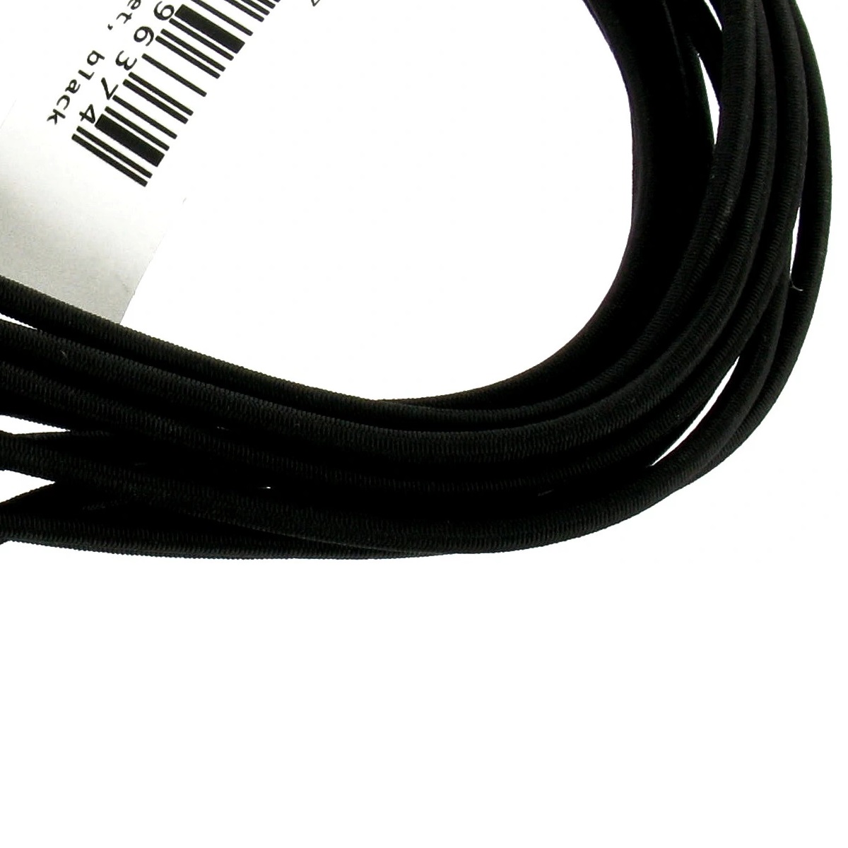 EXTREME SET DI 12 ELASTICI NERI DA 25 CM DIAMETRO 4MM PER TELI SCHERMI TENDE E FONDALI
