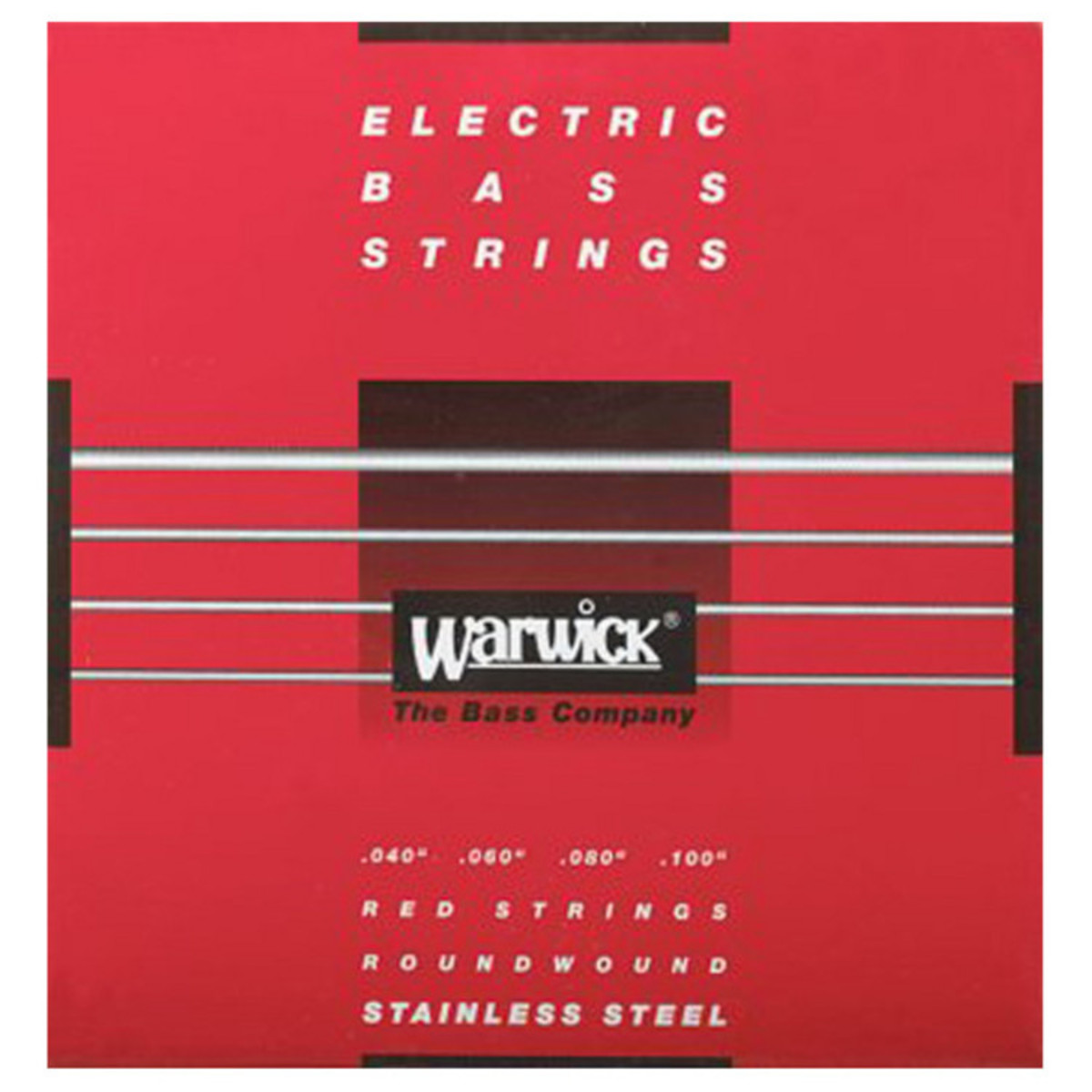 WARWICK 42210 M4 RED LABEL 40-100 MUTA DI CORDE PER BASSO ELETTRICO 4 CORDE MEDIUM LIGHT