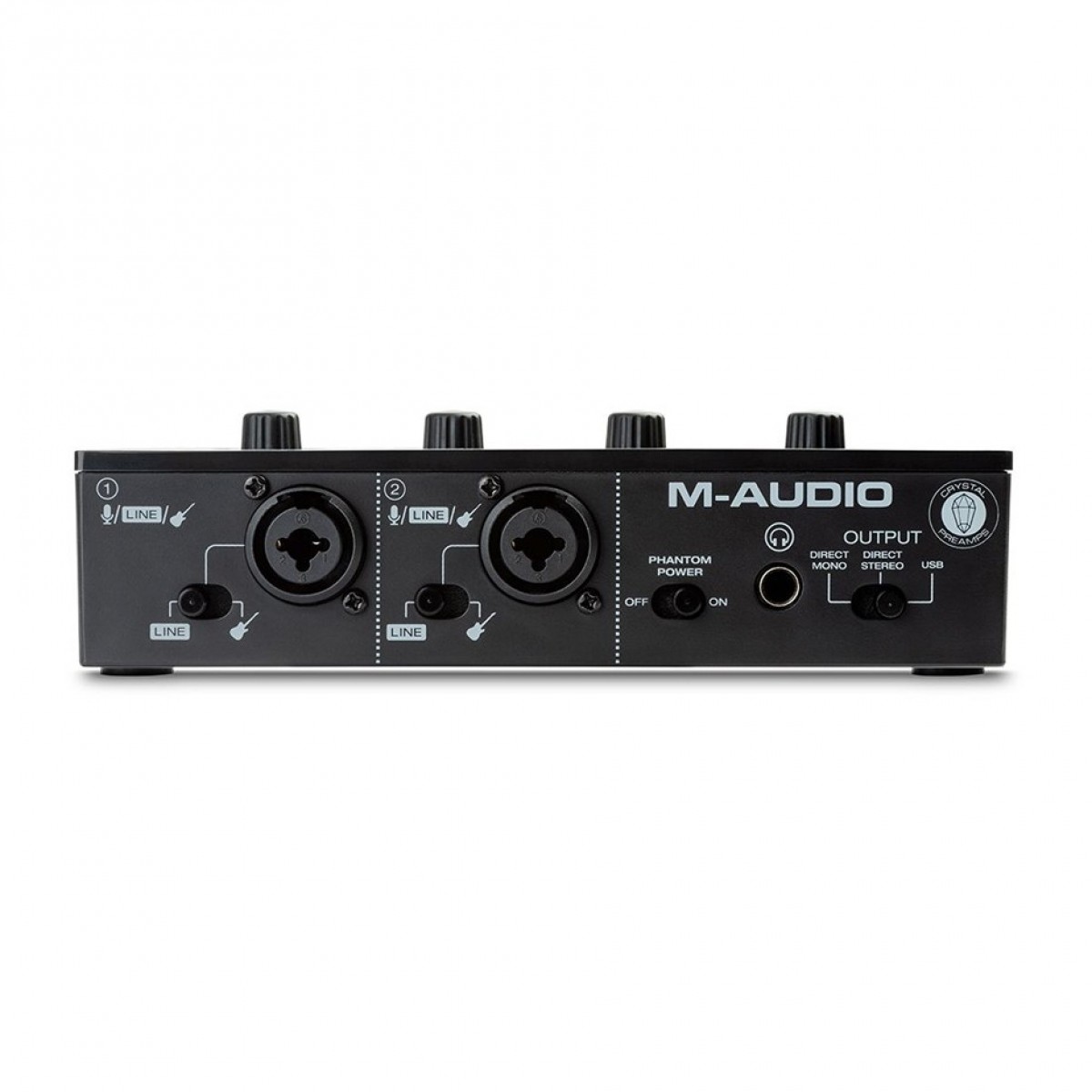 M-AUDIO M-TRACK DUO INTERFACCIA AUDIO USB 2 CANALI CON 2 INPUT MIC-LINE-INSTRUMENT