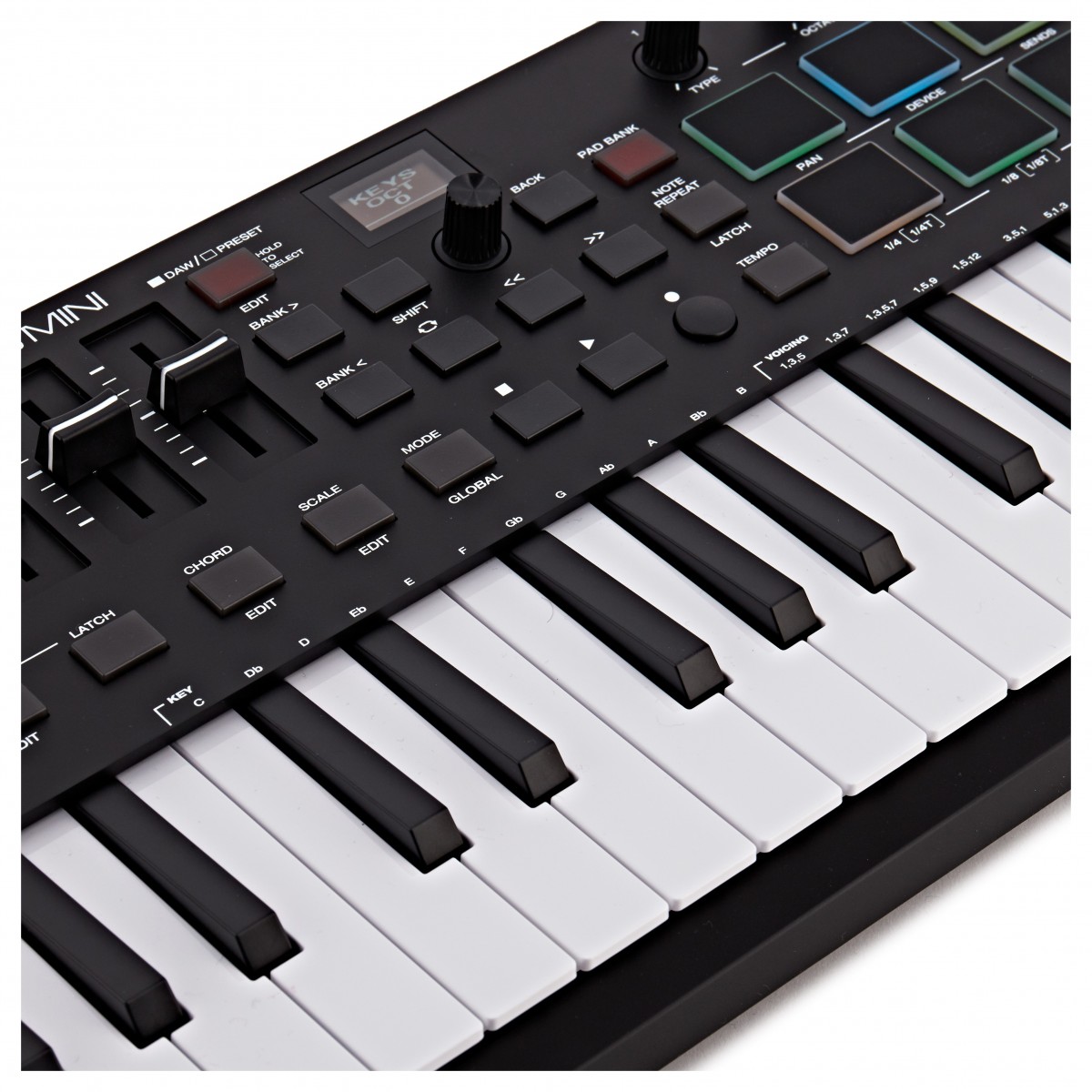 M-AUDIO OXYGEN PRO MINI CONTROLLER MIDI USB 32 TASTI MINI