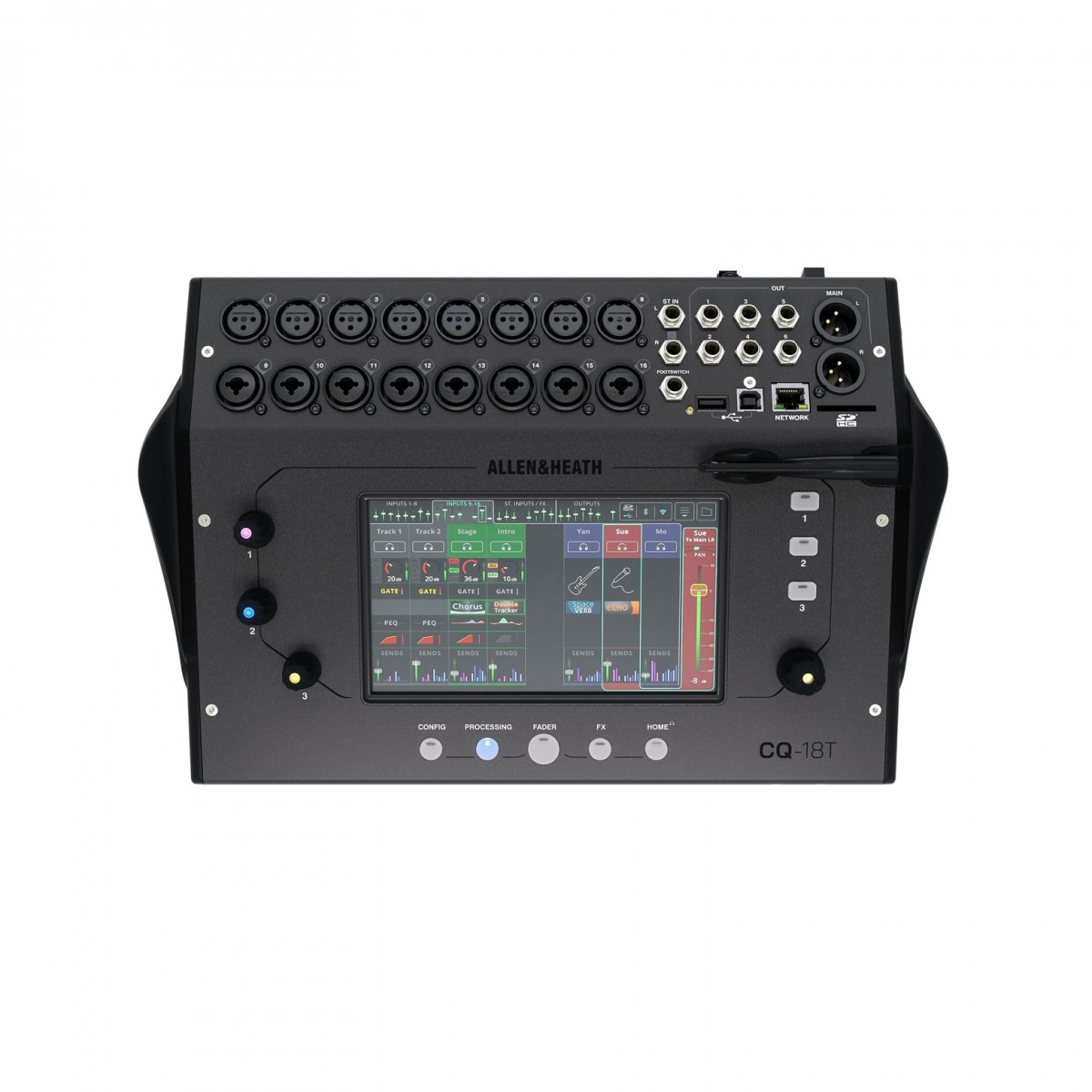 ALLEN   HEATH ALLEN & HEATH CQ-18T MIXER DIGITALE 19 CANALI CON WI-FI
